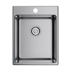 Кухонная мойка Omoikiri Amadare 39-IN нерж. сталь/нержавеющая сталь, 4997028