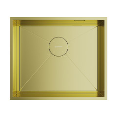 Кухонная мойка Omoikiri Kasen 53-26-INT-LG нерж. сталь/светлое золото, 4993790