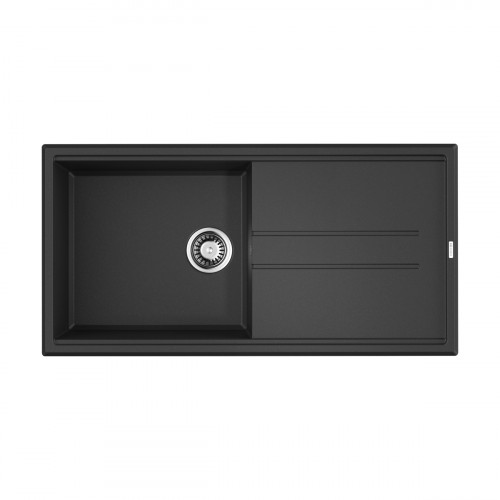 Кухонная мойка Omoikiri Tedori 100-BL Tetogranit/черный, 4993916