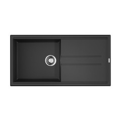 Кухонная мойка Omoikiri Tedori 100-BL Tetogranit/черный, 4993916