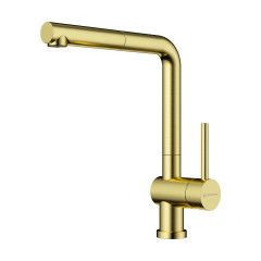 Смеситель для кухни Omoikiri Akashi-S-LG латунь/светлое золото, 4994263