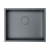 Кухонная мойка Omoikiri Kasen 54-16-INT-GM нерж. сталь/вороненая сталь, 4997061