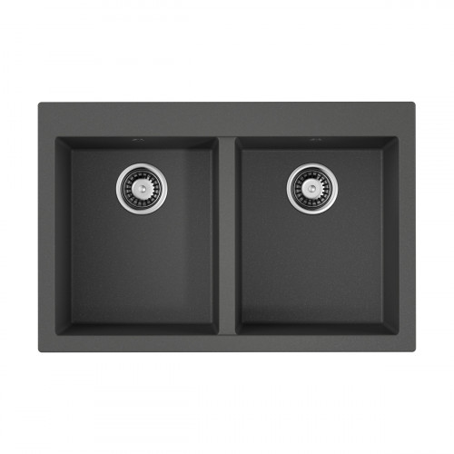 Кухонная мойка Omoikiri Bosen 80-2-PL Tetogranit/платина, 4993843