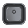Кухонная мойка Omoikiri Omi 44-U/I-GM нерж. сталь/вороненая сталь, 4993191