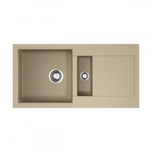Кухонная мойка Omoikiri Sakaime 86-2-CH Tetogranit/шампань, 4993238