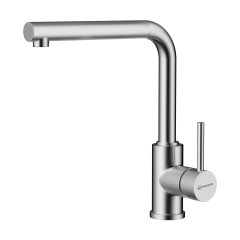 Смеситель для кухни Omoikiri Nakagawa-BN латунь/нержавеющая сталь, 4994319