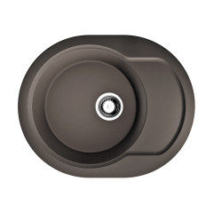Кухонная мойка Omoikiri Manmaru 62-DC Artgranit/темный шоколад, 4993354