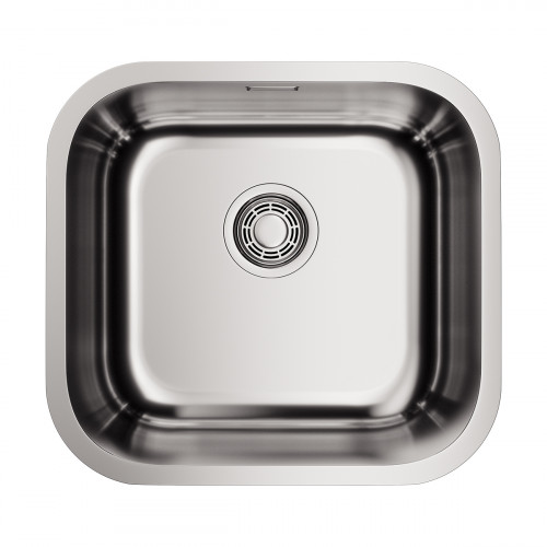 Кухонная мойка Omoikiri Omi 44-U/I-IN нерж. сталь/нержавеющая сталь, 4993189