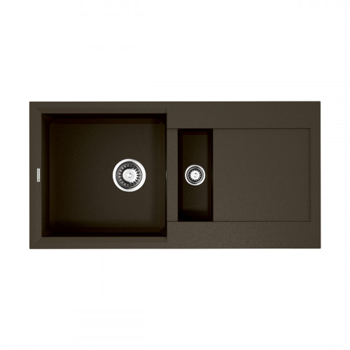 Кухонная мойка Omoikiri Sakaime 86-2-DC Tetogranit/темный шоколад, 4993201