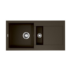 Кухонная мойка Omoikiri Sakaime 86-2-DC Tetogranit/темный шоколад, 4993201