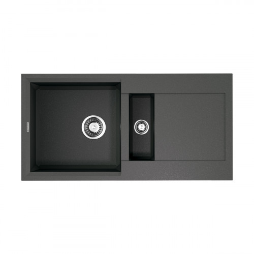 Кухонная мойка Omoikiri Sakaime 86-2-PL Tetogranit/платина, 4993203