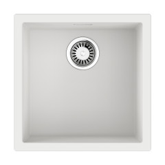 Кухонная мойка Omoikiri Yamakawa 45-U/I-WH Artceramic/белый, 4993784