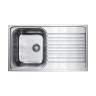 Кухонная мойка Omoikiri Kashiogawa 86-IN нерж. сталь/нержавеющая сталь, 4993453