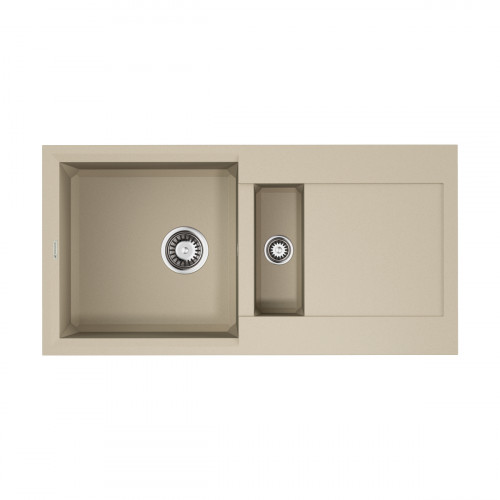 Кухонная мойка Omoikiri Sakaime 86-2-SA Tetogranit/бежевый, 4993119