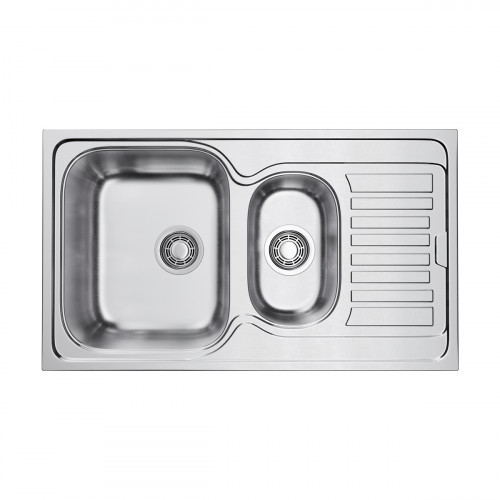 Кухонная мойка Omoikiri Kashiogawa 86-2-IN нерж. сталь/нержавеющая сталь, 4993454