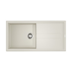 Кухонная мойка Omoikiri Tedori 100-WH Tetogranit/белый, 4993919