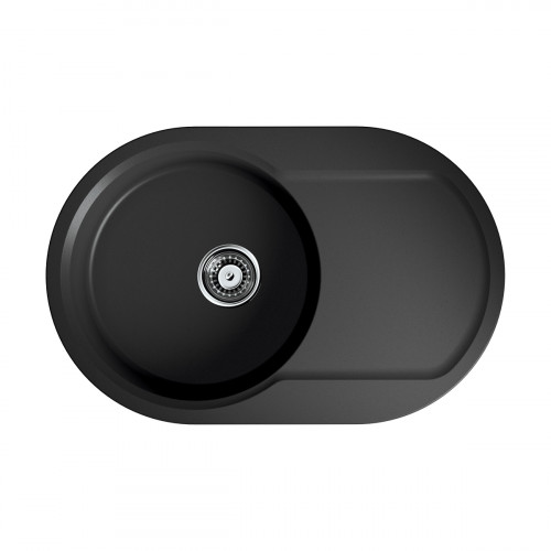 Кухонная мойка Omoikiri Manmaru 78-BL Artgranit/черный, 4993362