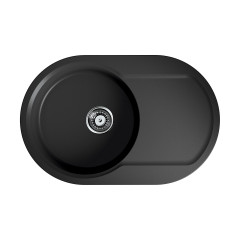 Кухонная мойка Omoikiri Manmaru 78-BL Artgranit/черный, 4993362
