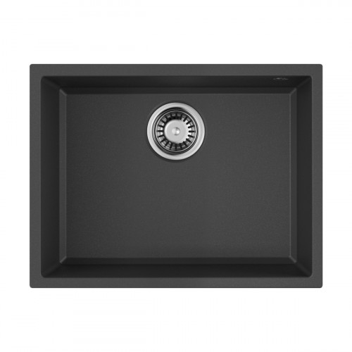 Кухонная мойка Omoikiri Tedori 54-U-BL Tetogranit/черный, 4993988