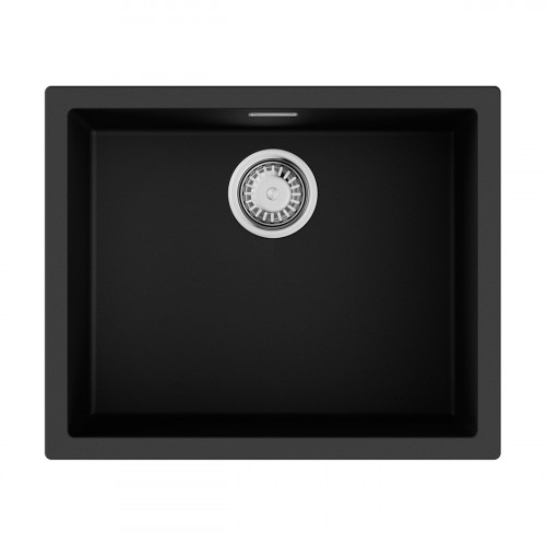 Кухонная мойка Omoikiri Yamakawa 55T-U/I-BL Tetogranit/черный, 4993428