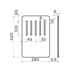 Разделочная доска Omoikiri CB-Yamakawa, 4999031
