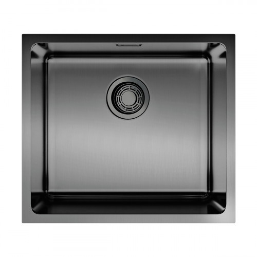 Кухонная мойка Omoikiri Tadzava 49-U/I-GM нерж. сталь/вороненая сталь, 4993076