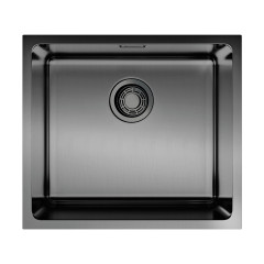 Кухонная мойка Omoikiri Tadzava 49-U/I-GM нерж. сталь/вороненая сталь, 4993076