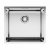 Кухонная мойка Omoikiri Tadzava 49-U/I-IN нерж. сталь/нержавеющая сталь, 4993074