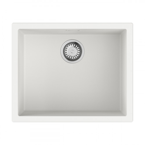 Кухонная мойка Omoikiri Yamakawa 55T-U/I-WH Tetogranit/белый, 4993431