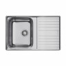 Кухонная мойка Omoikiri Sagami 79-IN нерж. сталь/нержавеющая сталь, 4993735