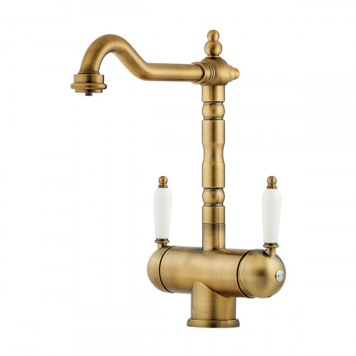 Смеситель для кухни Omoikiri Amagasaki-AB-022 латунь/античная латунь, 4994292