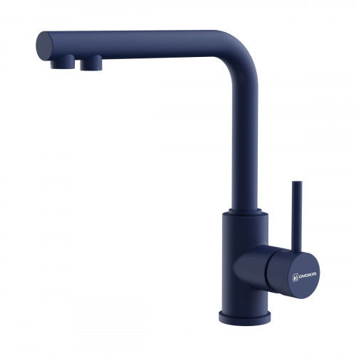 Смеситель для кухни Omoikiri Nakagawa 2 Plus-IB латунь/indigo blue, 4994444