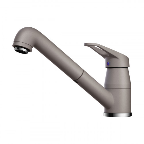 Смеситель для кухни Omoikiri Tateyama-S-GR латунь/leningrad grey, 4994176