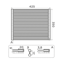 Ролл-мат Omoikiri ROLL-01-IN, 4997003