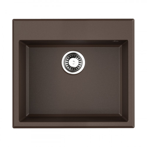 Кухонная мойка Omoikiri Tedori 57-DC Tetogranit/темный шоколад, 4993984