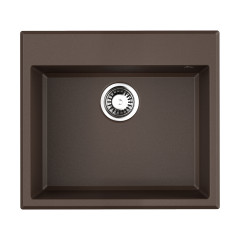 Кухонная мойка Omoikiri Tedori 57-DC Tetogranit/темный шоколад, 4993984