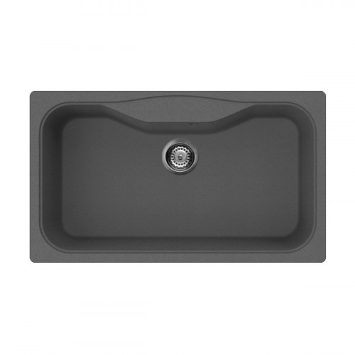 Кухонная мойка Omoikiri Maru 86-PL Tetogranit/платина, 4993215