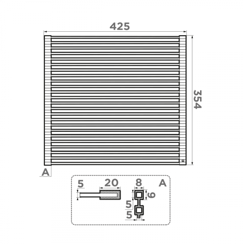 Ролл-мат Omoikiri ROLL-02-IN              , 4997004