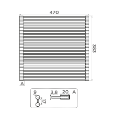 Ролл-мат Omoikiri ROLL-03-IN              , 4997005