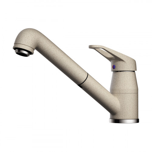 Смеситель для кухни Omoikiri Tateyama-S-SA латунь/бежевый, 4994140