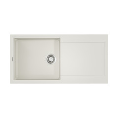 Кухонная мойка Omoikiri Sakaime 100-WH Tetogranit/белый, 4993887