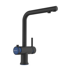 Смеситель для кухни Omoikiri Hotaru-GB-IB латунь/графит/indigo blue, 4994499