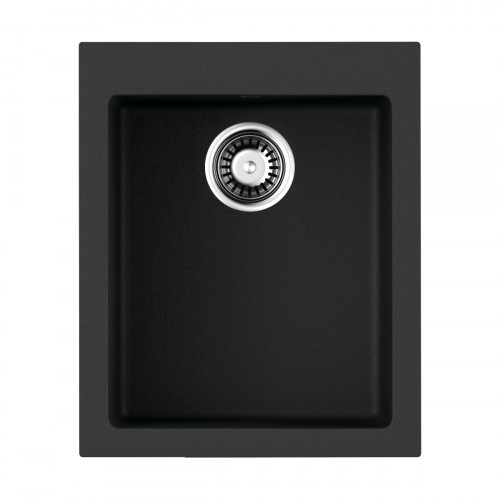 Кухонная мойка Omoikiri Bosen 41-BL Tetogranit/черный, 4993141