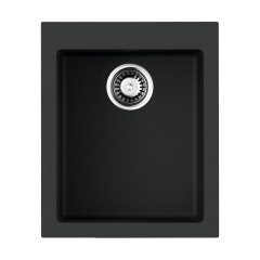 Кухонная мойка Omoikiri Bosen 41-BL Tetogranit/черный, 4993141