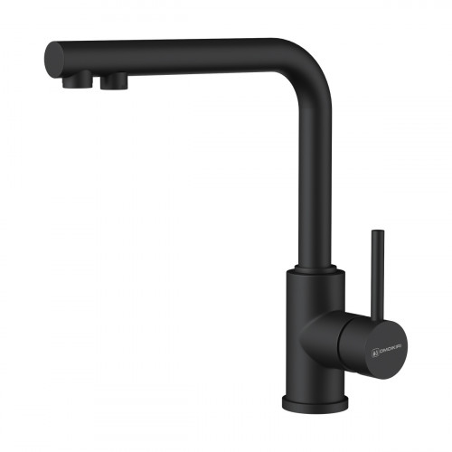 Смеситель для кухни Omoikiri Nakagawa 2 Plus-GB латунь/графит, 4994343