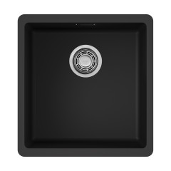 Кухонная мойка Omoikiri Kata 40-U-BL Artgranit/черный, 4993396