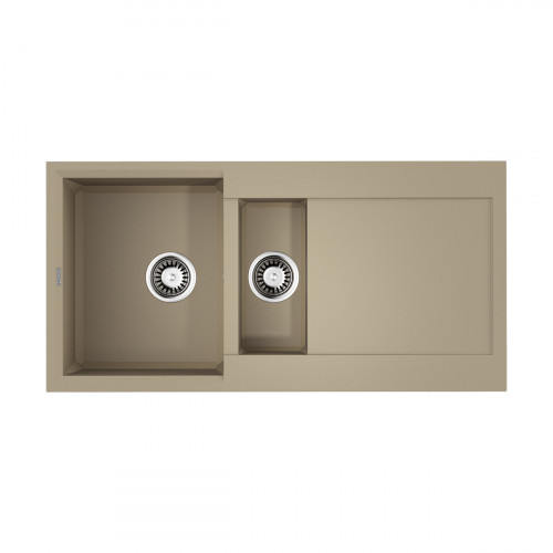 Кухонная мойка Omoikiri Sakaime 100-2-CH Tetogranit/шампань, 4993897