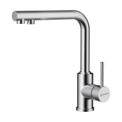 Смеситель для кухни Omoikiri Nakagawa 2 Plus-BN латунь/нержавеющая сталь, 4994342