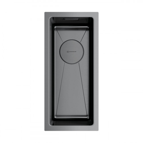 Кухонная мойка Omoikiri Taki 20-U/IF-GM нерж. сталь/вороненая сталь, 4973105