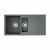 Кухонная мойка Omoikiri Sakaime 100-2-GR Tetogranit/leningrad grey, 4993562